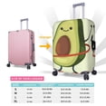 thumbnail image 6 of Kll Cute Avocado Doing Exercise Luggage Cover Suitcase Cover Suitcase Protector (Luggage not included)-X-Large, 6 of 8