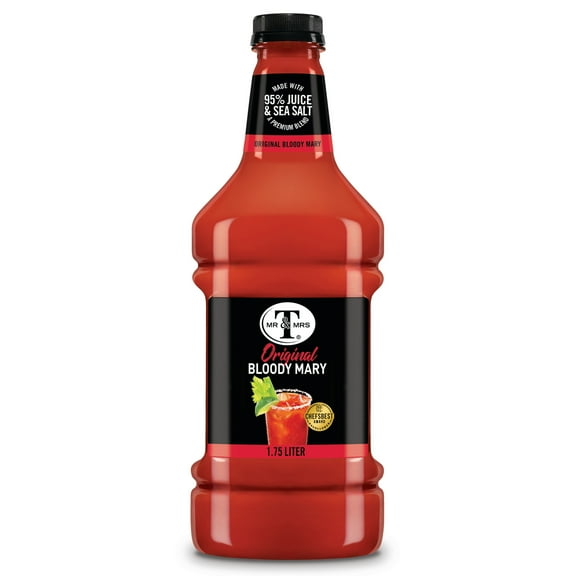 Mr & Mrs T Original Bloody Mary Mix, 1.75 L, Bottle
