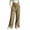 Khaki, variant on Wide Leg Sweatpants for Women Fashion Casual Straight Solid Color Loose Pants Gym Workout Training