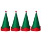 thumbnail image 1 of 4 unids Navidad Funny Elf Sombreros Navidad Party Hats Party Show Disfraz Accesorio, 1 of 7