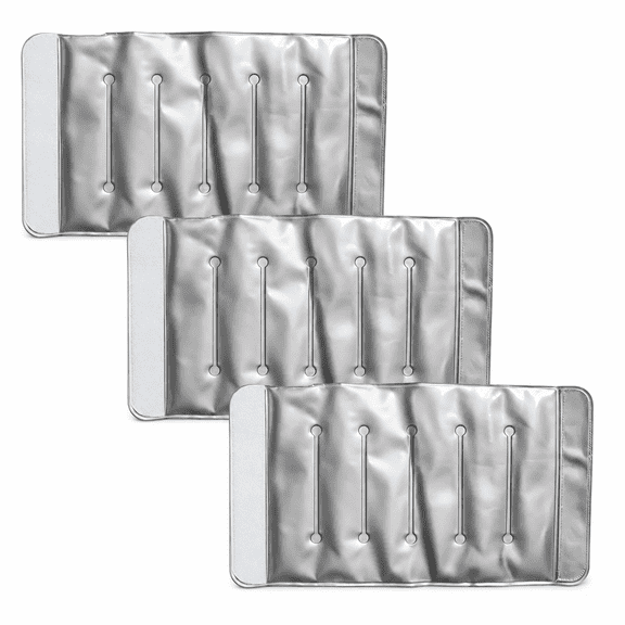 3Pcs Wine Chiller for Bottles, Wine Bottle Chiller Sleeve Reusable Gel Cooling Wrap, Portable Beverage Cooler Bag for Picnic Camping Travel