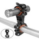 thumbnail image 3 of Soporte para linterna de bicicleta, rotación de 360 grados, bicicleta, luz LED, Negro Sunnimix Soporte de luz para bicicleta, 3 of 8