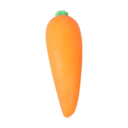Under 5 Squishies Carrot Sensory Fidget Toys Stress Relief Toys Fidget Sensory Food Fun for Adult (B)