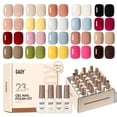 thumbnail image 1 of Kit de esmaltes de uñas en gel GAOY, 23 unidades, rojo, azul y verde para todas las estaciones, 1 of 6