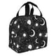 thumbnail image 2 of Balery Crescent and Stars Bolsa de Almuerzo Aislada – Caja de Almuerzo con Papel de Aluminio Grueso, Mantiene la Comida Fresca por 4 Horas, 2 of 8