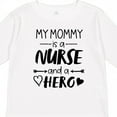 thumbnail image 4 of Inktastic My Mommy is a Nurse and a Hero Boys or Girls Long Sleeve Toddler T-Shirt, 4 of 5