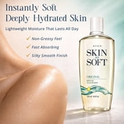 AVON Skin So Soft Original Bath Oil for Women, Moisturizing Body Oil with Jojoba Oil for Dry Skin, 16.9 fl oz Hydrating Shower Oil; Perfect as an After-Shower Skin Softener for All Adults