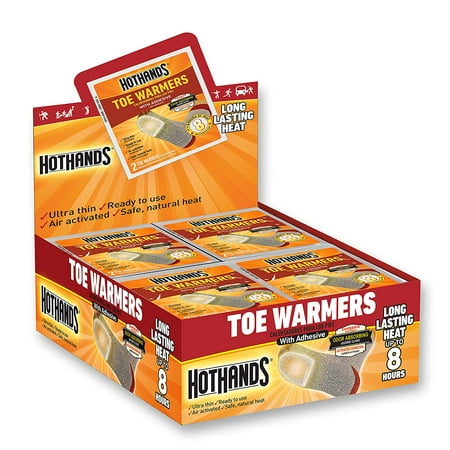 Hot Hands Toe Warmers 40 Count Box