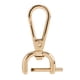 thumbnail image 1 of Cierres giratorios de langosta, cierres para bolsos, accesorios de cuero PU, cierres para llaveros, ganchos giratorios, clips de gatillo para correas , Oro de 16 mm 16mm Oro, 1 of 8