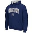 thumbnail image 2 of Men's Colosseum Navy Georgetown Hoyas Arch and Logo Pullover Hoodie, 2 of 3