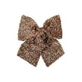 thumbnail image 2 of Large Christmas Tree Bow - Red Velvet with Glitter Butterflies & Sequins for Holiday Decorations and Wedding Backdrops, 2 of 6