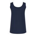 thumbnail image 6 of aidice Cotton Tank Top for Women Fitted Sleeveless Breathable Tanks Solid Color Summer Casual Top, 6 of 7