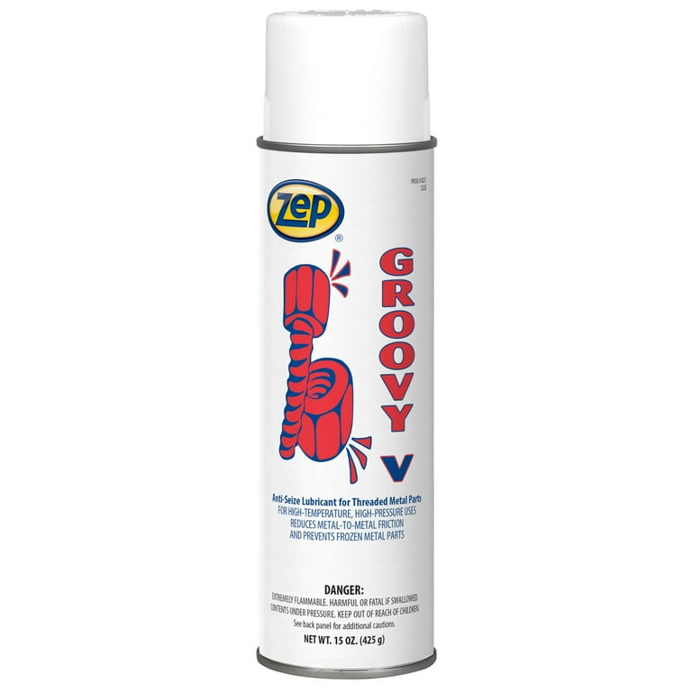 Zep Groovy V Anti-Seize Lubricant for Threaded Metal Parts Zep Groovy V Anti-Seize Lubricant for Threaded Metal Parts