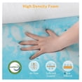 thumbnail image 5 of Extra Firm Mattress Topper Full Size 3 Inch, Firm to Extra Firm Mattress Pad with Dual Sides Flippable for Back , High-Density Support Bed Topper with Washable Cover, , 75" x 54", 5 of 8