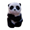 thumbnail image 1 of - Rolly Pet - 4.3” Precious Panda  Black  White, 1 of 5