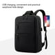 thumbnail image 3 of Mochila de doble hombro con gran capacidad de carga USB para consolas de juegos y accesorios, color negro, 3 of 6