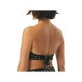 thumbnail image 2 of Coco Reef Womens Printed Underwire Swim Top Separates Black 32/34C, 2 of 2