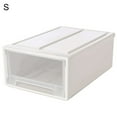 thumbnail image 3 of Joernso Household Plastic Transparent Stackable Drawer Storage Box Container Organizer, 3 of 8