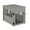 Grey, variant on Furniture Ruffluv Pet Crate End Table - Grey