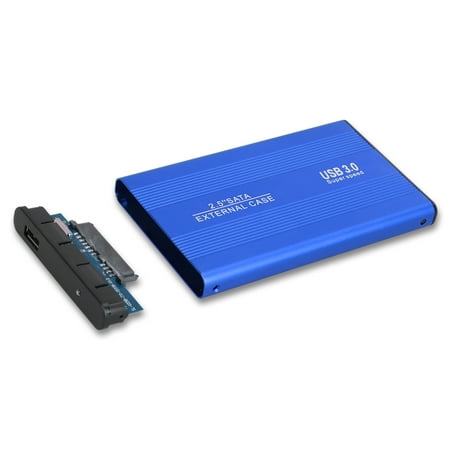 EEEKit External Hard Drive Case Portable USB 3.0 Backup Hard Disk Enclosure Adapter for 2.5 Inch SATA HDD Hard Driver,