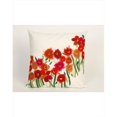 thumbnail image 1 of Liora Manne 7SC2S320924 Visions Iii 3209-24 Coquelicots Rouge 20 Po Carré Oreiller Extérieur, 1 of 1