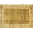 thumbnail image 1 of Ahgly Company Machine Washable Indoor Rectangle Contemporary Sedona Brown Area Rugs, 3' x 5', 1 of 7