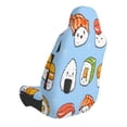 thumbnail image 2 of Balery Kawaii Sushi Funda de Asiento para Auto con Diseño - Cubierta Frontal Suave y Transpirable con Protector Antideslizante- 1 Unidad, 2 of 5