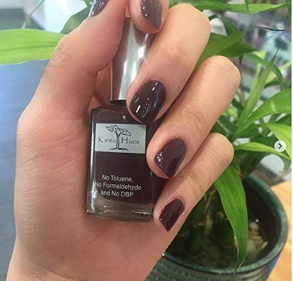 karma Organic beautiful Combination of Natural Nail Polish-Non-Toxic Nail Art, Vegan and Cruelty-Free Nail Paint