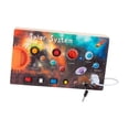 thumbnail image 2 of Montessori Busy Board Sensory Learning Toy with Lights Switches for Children, 2 of 8