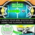 thumbnail image 4 of Juego de tiroteos de fútbol de mesa Franklin Sports Mini, 4 of 5