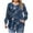 #322-Navy, variant on Neewe Plus Size Tops for Women Winter Long Sleeve Shirts Crew Neck Casual Loose Tunic Blouse