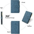 thumbnail image 6 of RFID Blocking Leather Passport Wallet Cover Case with Pen and Card Slots Travel Wallet for Women/Men Travel  Haves Accessories, 6 of 7