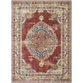 thumbnail image 2 of HR-Traditional Rugs/Luxury Livingroom/Fashion Home OrientalPersian Vintage Area Rugs-Distressed CopperMulti 7'9" x10', 2 of 7