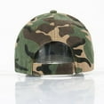 thumbnail image 6 of Yesbay Men Women Outdoor Sports Camouflage Print Baseball Cap Snapback Hip Hop Sun Hat,Grey, 6 of 8