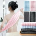 thumbnail image 5 of Shower Towel, Japanese Exfoliating Towel, Extra Long Exfoliating Washcloth for Men Women, Double-Sided Exfoliating Washcloth, Japanese Back Scrubber, Exfoliating Scrubber for Men & Women, 5 of 7