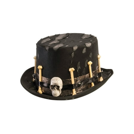Voodoo Top Hat Halloween Costume Accessory