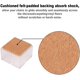 thumbnail image 4 of Protectores de piso ZHAOCHENG paquete de 16 para patas de mesa de 1-15/16' a 2-1/16', 4 of 5