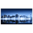 thumbnail image 2 of Nuit New York Ville Miroir - Impression sur Toile Paysage Urbain, 2 of 3