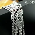 thumbnail image 3 of QQTDFG 10PC Wholesale 925Sterling Silver Fashion 2.5mm Chains Necklace 16"-30"-18", 3 of 8