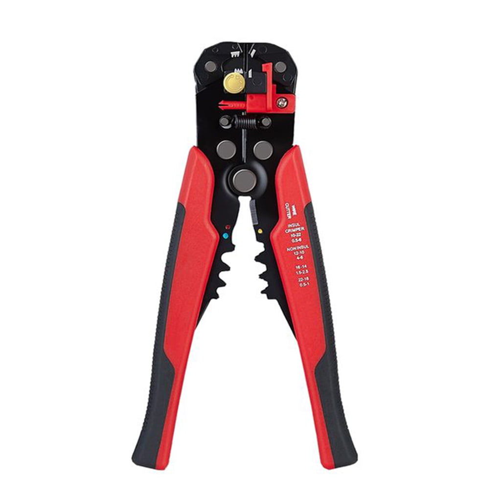 Self Adjustable Crimping Crimper Plier Tool Automatic Wire Cable Stripper Cutte 
