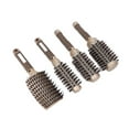 thumbnail image 4 of Juego De Cepillos Redondos, Juego De Cepillos Para El Cabello Lustre De Cabello 4pcs Sin Deslizamiento Liso Para Evitar El Cabello Fatiga De La Mano Para La Peluquería, 4 of 7