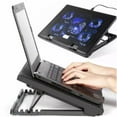 thumbnail image 3 of iMBAPrice Quiet Portable 12x17 inches Laptop & Notebook Cooler Cooling Pad, Ultra Slim, 5 Fans, 3 of 5