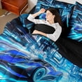thumbnail image 4 of Castle Fairy Sport Car Twin Bedding Sets for Adults,Speed Race Car Bedding Comforter Set, 4 of 8