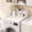 White, variant on Tarnorci 27 Single Counter Top for Washer Dryer with Storage Shelf,Side Edge,Laundry Room Organization Accessories