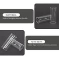 thumbnail image 4 of 3pcs Practice Guitar Finger Guards Protective Glass Crafts Fingertip Covers, 4 of 9