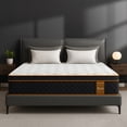thumbnail image 2 of Queen Size Mattress 12 inch Medium Firm Hybrid Mattress with Cooling Gel Memory Foam, Pressure Relief, Motion Isolation, 2 of 9
