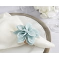 thumbnail image 3 of Saro Lifestyle Felt Blossom Napkin Ring (Set of 4), 3 of 3