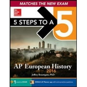 5 Steps to a 5 AP European History 2016 Edition, Used [Paperback]