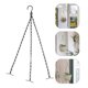 thumbnail image 5 of 4 cadenas colgantes con ganchos para macetas. Cadenas de hierro resistentes para cestas colgantes, jardineras y comederos para pájaros., 5 of 5