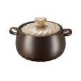 thumbnail image 1 of Casserole Antiadhésive en Céramique Résistante aux Hautes Températures pour la Maison, Marmite à Soupe, Marmite à Ragoût Multifonction, Grande Capacité, Casserole à Gruau, 1 of 8